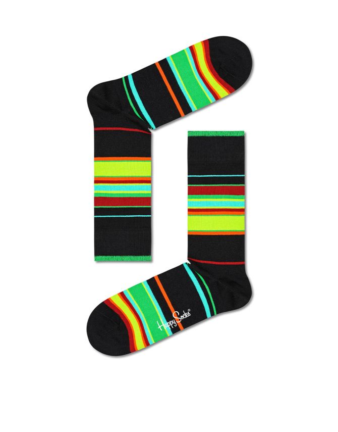 HAPPY SOCKS Magnetic Field Sock Black