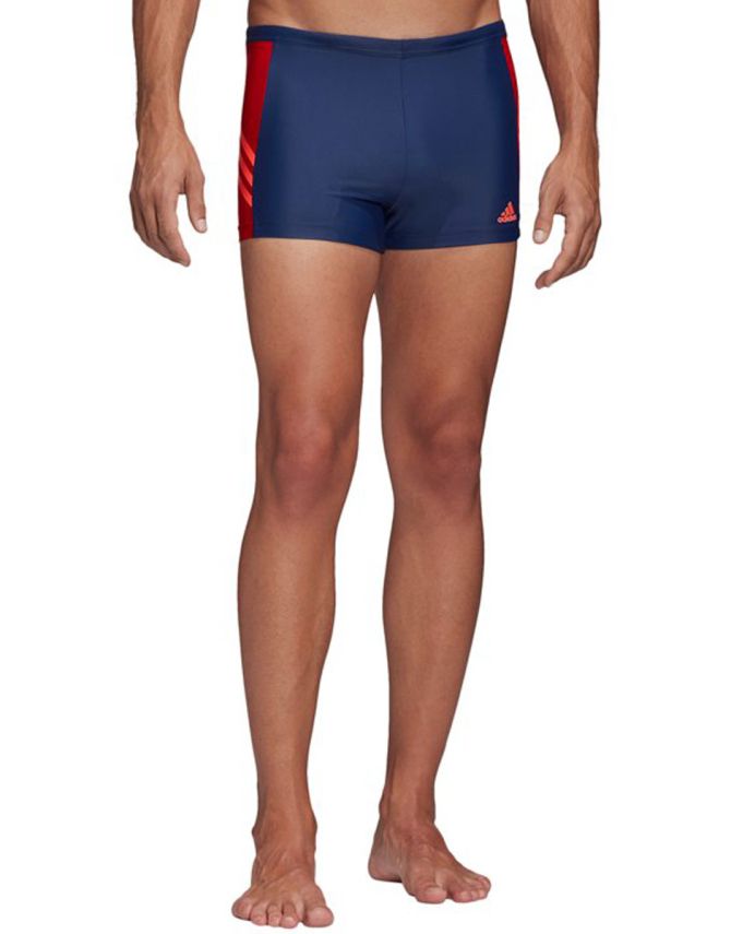 ADIDAS Swim Shorts Indigo/Scarlet