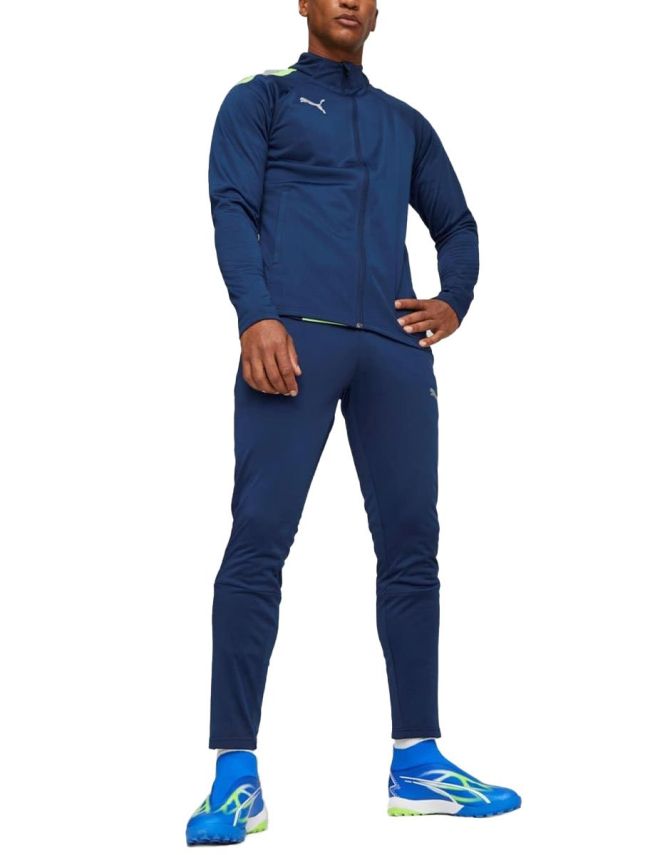 PUMA TeamLiga DryCell Tracksuit Blue/Green