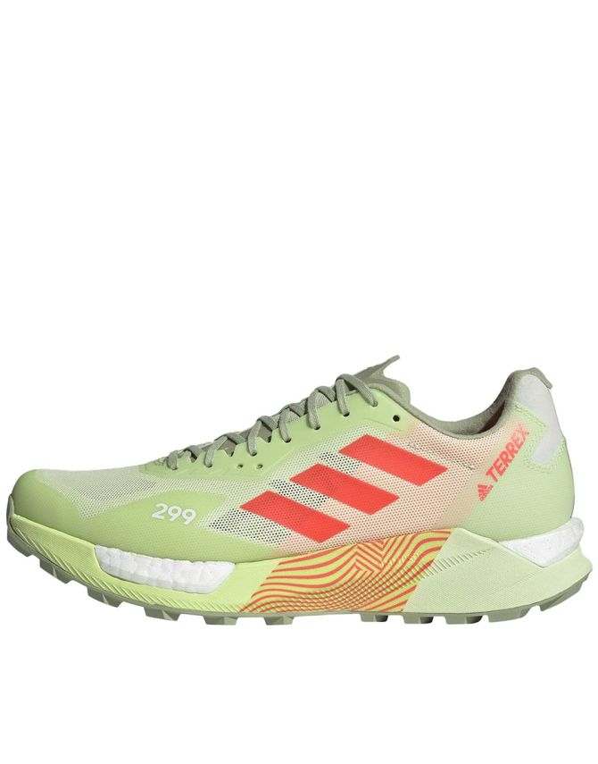 ADIDAS Terrex Agravic Ultra Trail Shoes Lime