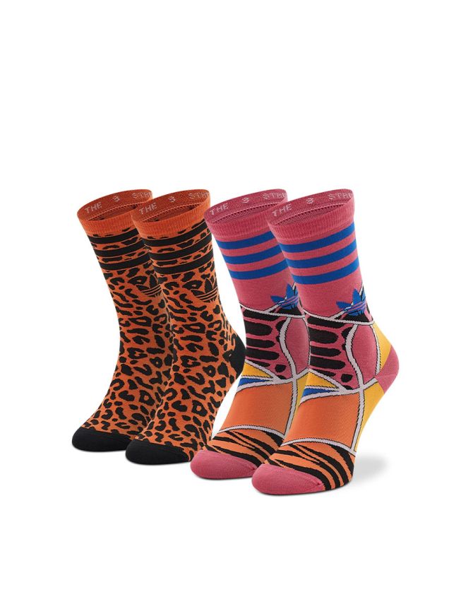 ADIDAS x Rich Mnisi 2-Packs Crew Socks Multicolor