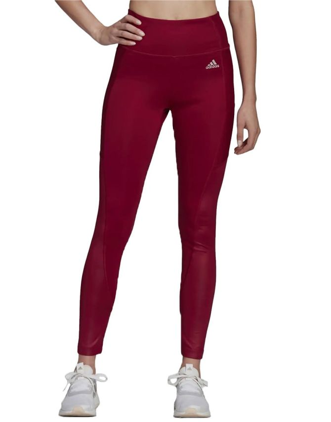 ADIDAS x Zoe Saldana You For You Leggings Burgundy