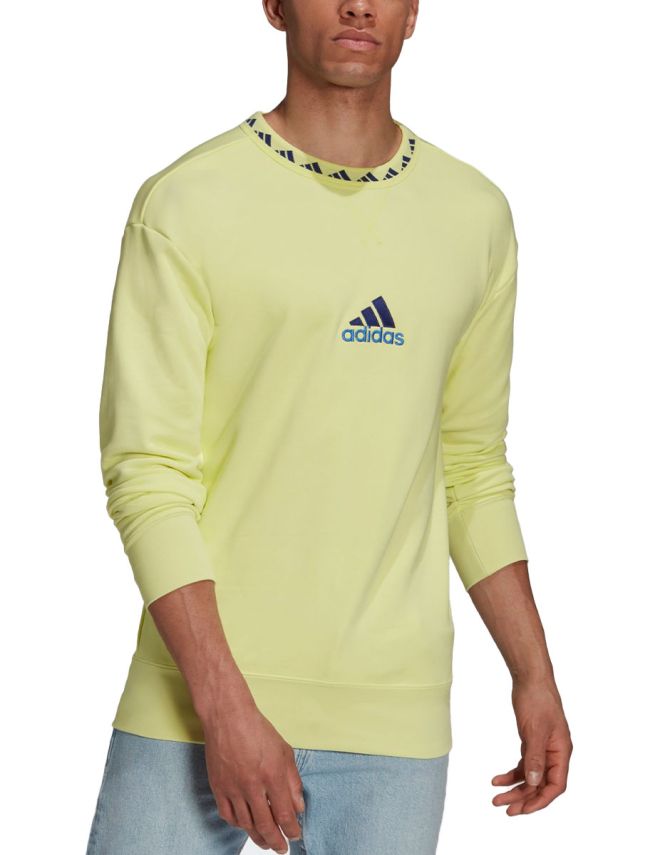 ADIDAS x Juventus Icons Crew Sweatshirt Yellow