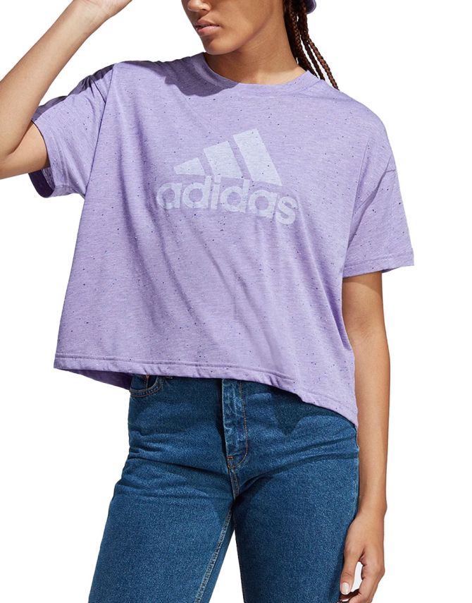 ADIDAS Sportswear Future Icons Winners Tee Purple