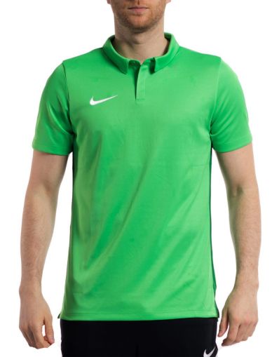 NIKE Dry Academy 18 Short Sleeve Polo Green