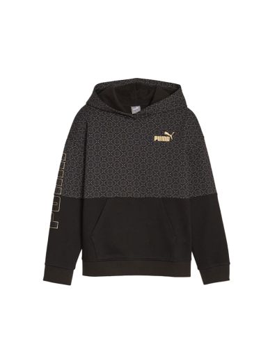 PUMA Power Colourblock Hoodie Black