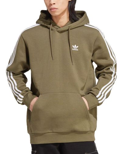 ADIDAS Originals 3-Stripes Hoodie Green