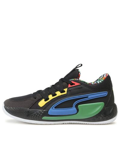 PUMA Court Rider Chaos Trash Talk Basketball Shoes Black/Multi