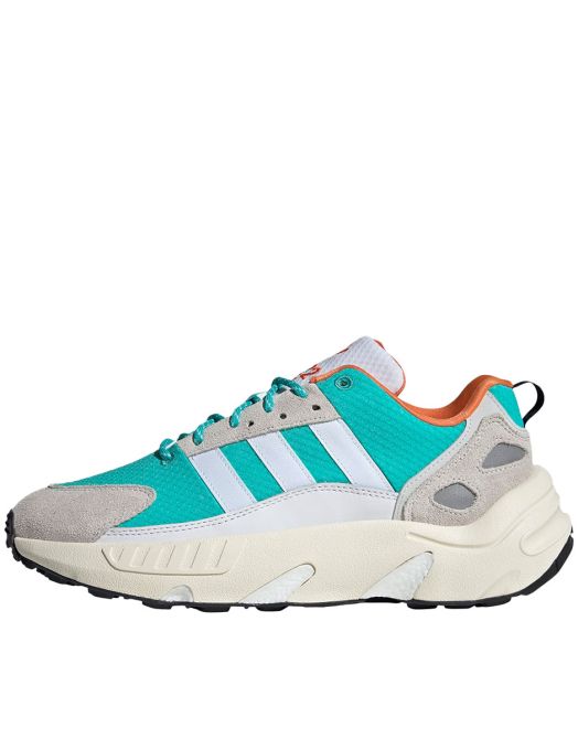 ADIDAS Zx 22 Boost Shoes Green/Grey