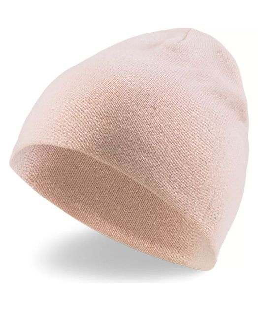 PUMA Essentials Classic Cuffless Beanie Pink