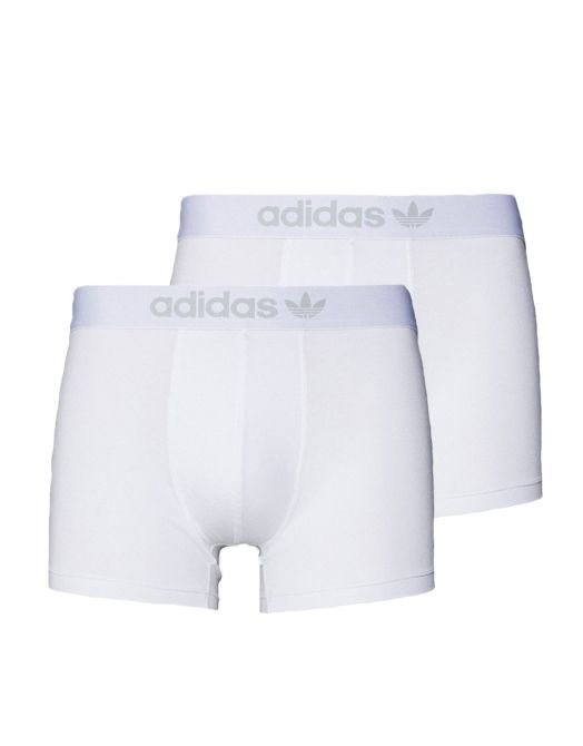 ADIDAS 2-Packs Comfort Flex Eco Soft 3-Stripes Boxer White