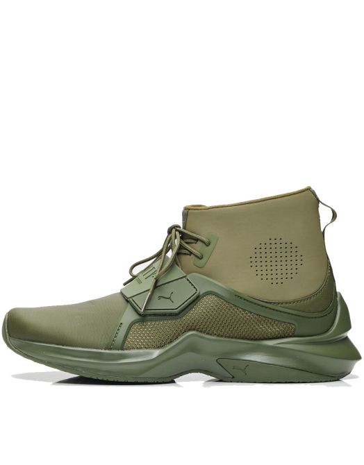 PUMA x Rihanna The Trainer Hi Fenty Shoes Green