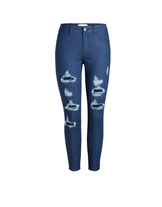 PIECES Just Tilda Cropped Jeans Denim