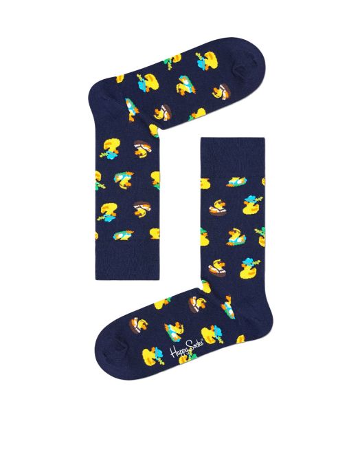 HAPPY SOCKS Oktober Ducks Sock Black