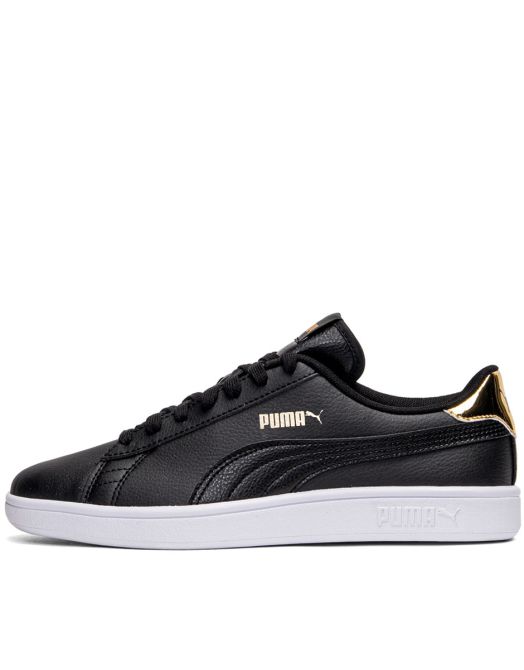 PUMA Smash V2 Mirror Metallic Jr Black