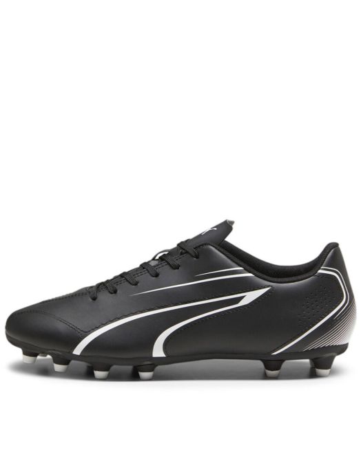 PUMA Vitoria Firm Ground/Artificial Grass Football Shoes Black