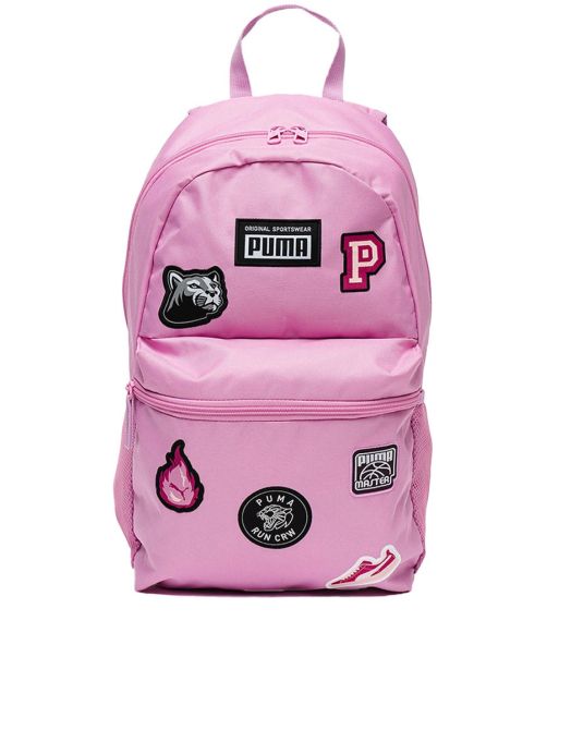 PUMA Patch Backpack Pink