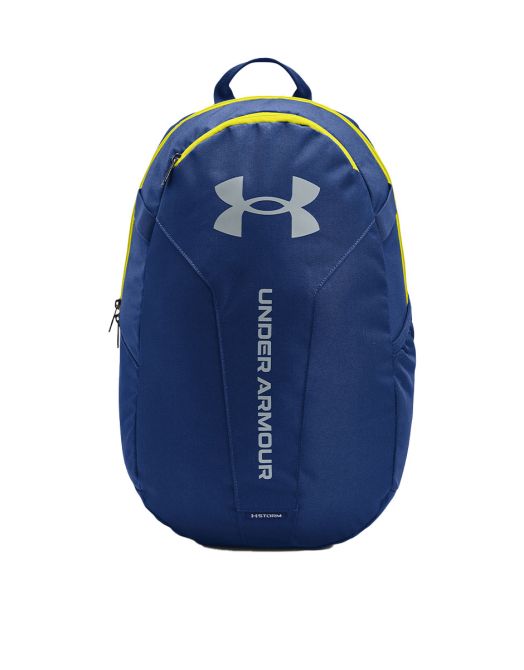 UNDER ARMOUR Hustle Lite Backpack Blue/Yellow