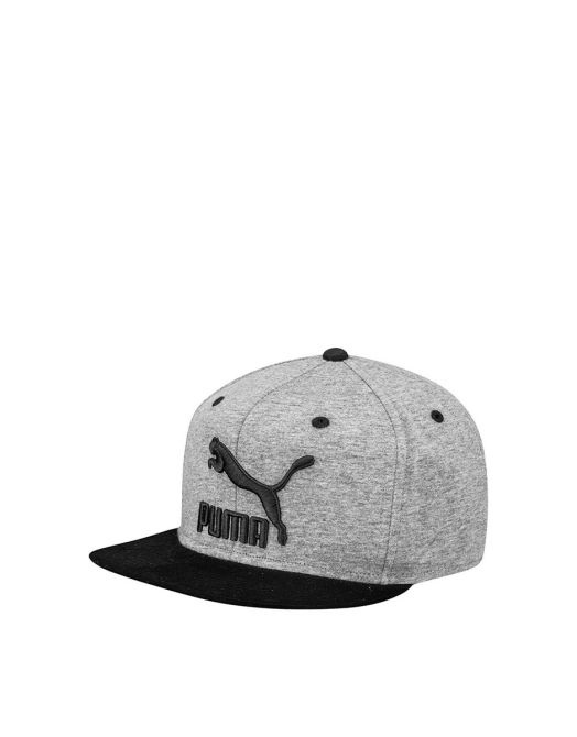 PUMA Ls Colorblock Cap Grey/Black