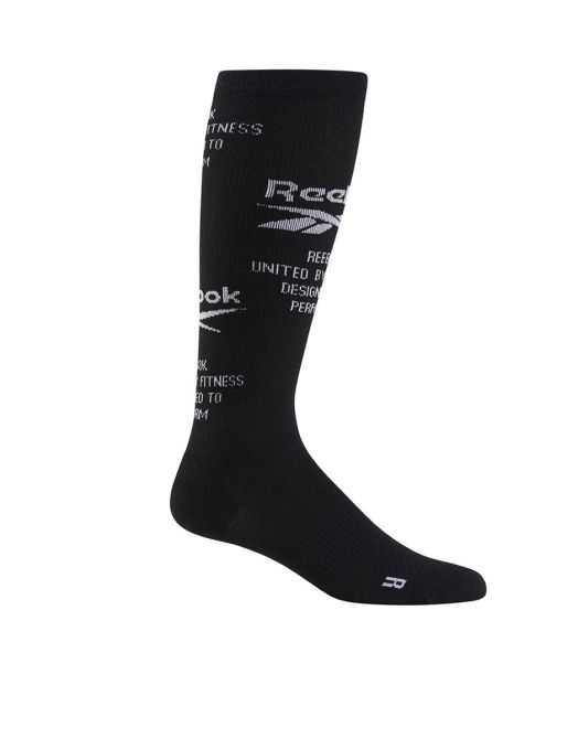 REEBOK Compression Knee Socks Black