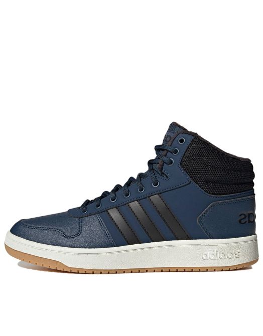 ADIDAS Hoops 2.0 Mid Shoes Navy