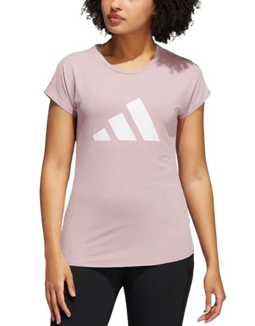 ADIDAS Performance 3-Stripes Training Tee Purple