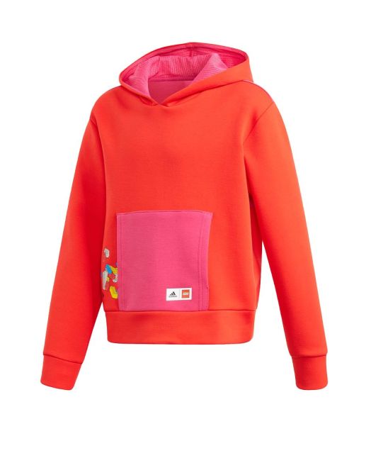 ADIDAS x Classic Lego Hoodie Red