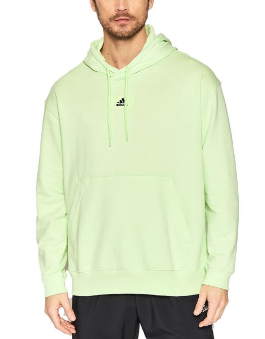 ADIDAS Essentials FeelVivid Cotton Hoodie Green