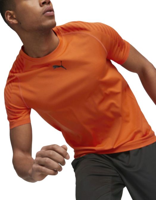 PUMA Train Formknit Seamless Training Tee Orange