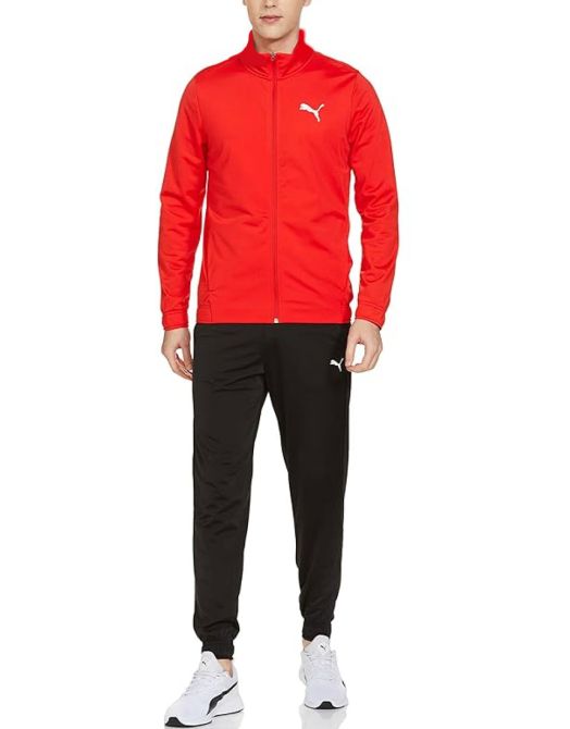 PUMA Liga Sideline Tracksuit Red/Black