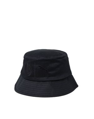 PUMA x AC Milan Fan Bucket Hat Black