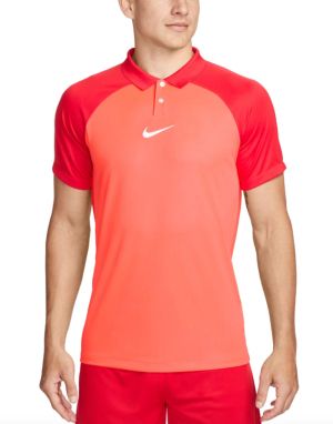 NIKE Academy Pro Short Sleeve Polo Red