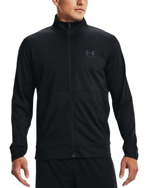 UNDER ARMOUR Pique Track Jacket All Black