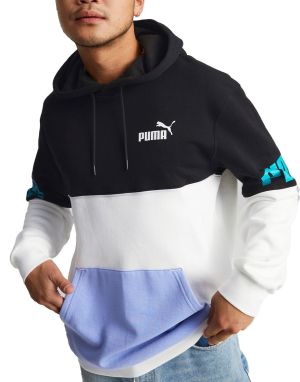 PUMA Power Colourblock Hoodie Multicolor