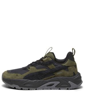 PUMA Rs-Track Outdoor Shoes Green/Black