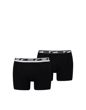 PUMA 2-Packs Multilogo Boxer Black