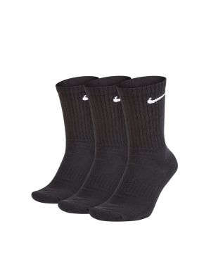 NIKE 3-Packs Cushioned Crew Socks Black